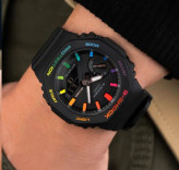 ساعت جی شاک G-Shock GA-2100 Rainbow