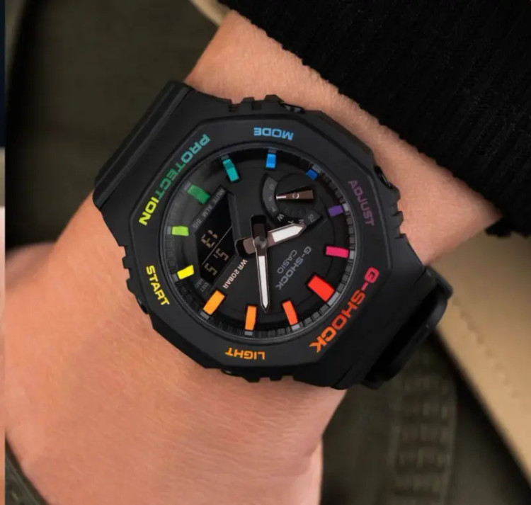 ساعت جی شاک G-Shock GA-2100 Rainbow