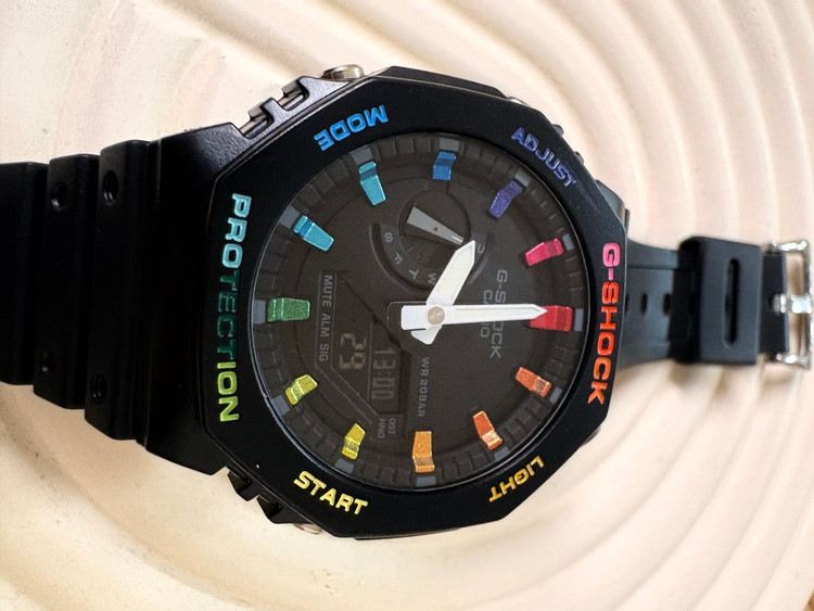 ساعت جی شاک G-Shock GA-2100 Rainbow