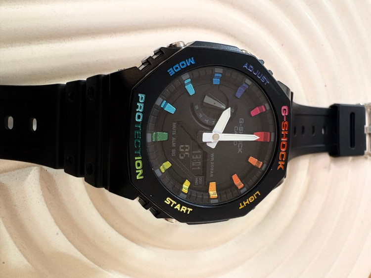 ساعت جی شاک G-Shock GA-2100 Rainbow