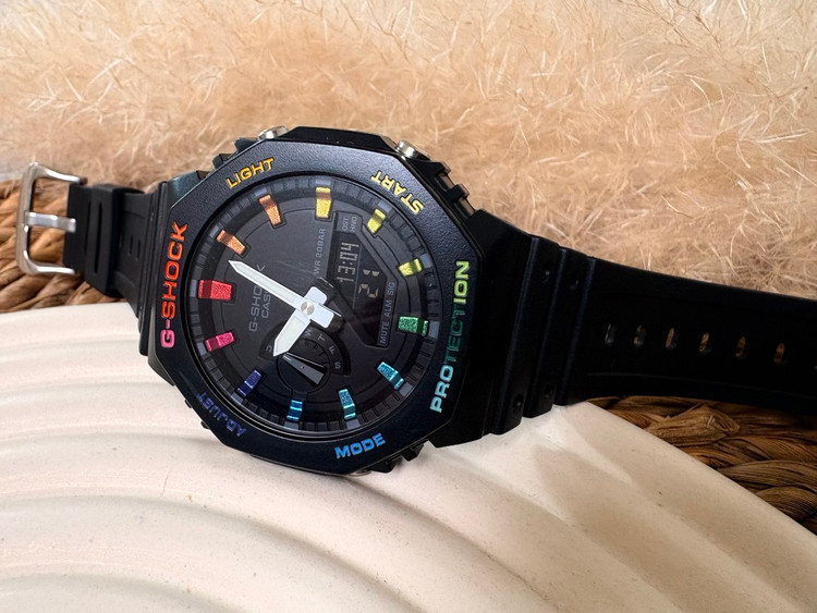 ساعت جی شاک G-Shock GA-2100 Rainbow