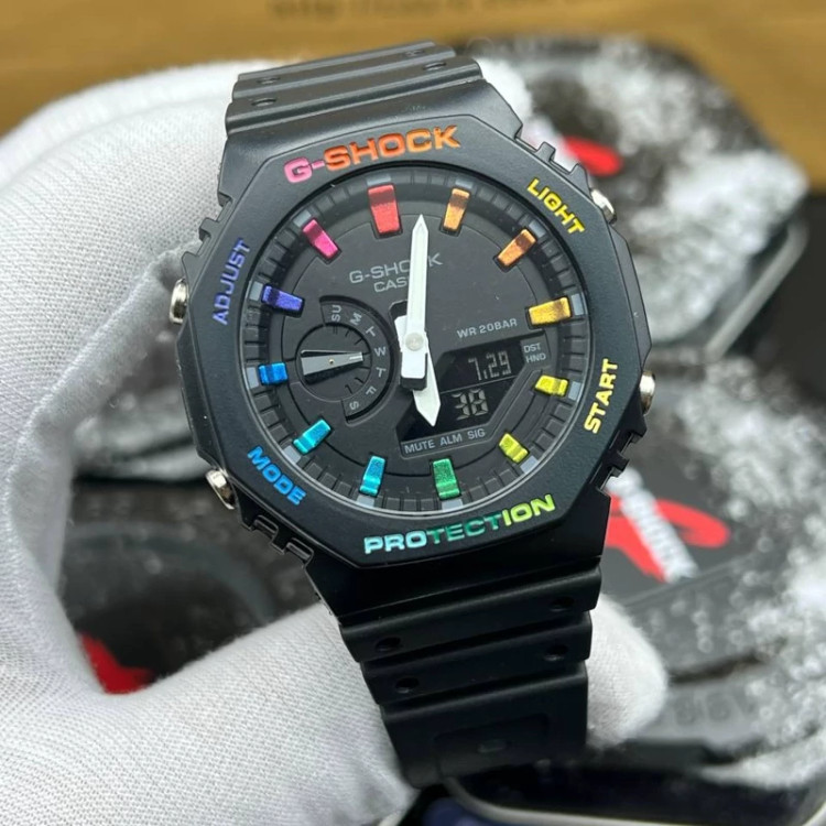 ساعت جی شاک G-Shock GA-2100 Rainbow