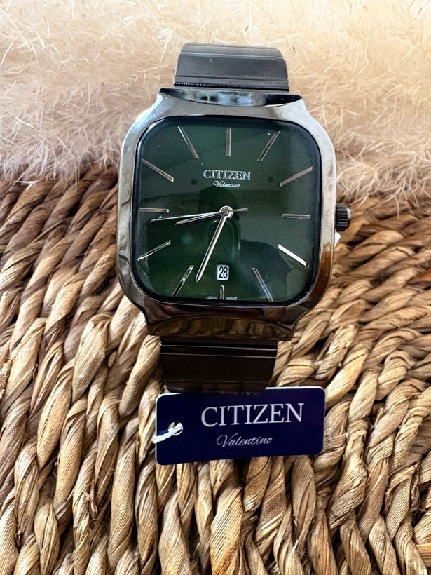 ساعت مچی مردانه سیتیزن (Citizen) ولنتینو کلاسیک مستطیلی با رنگی خاص